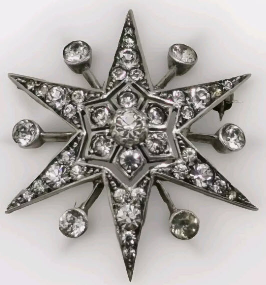 Antique silver jewellery