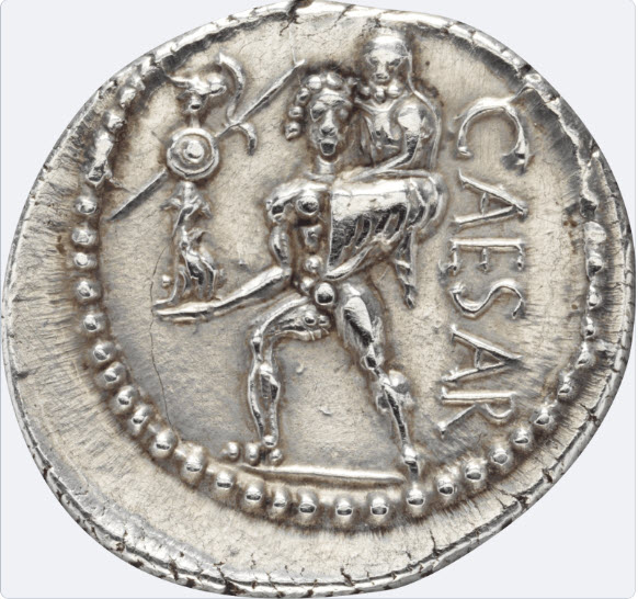 Roman silver coin