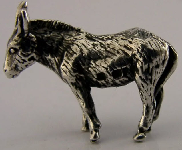 Silver donkey